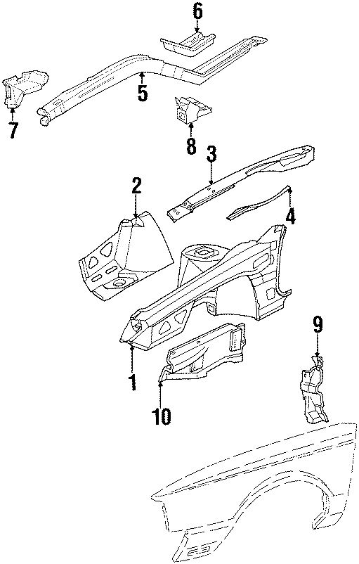 4FENDER. STRUCTURAL COMPONENTS & RAILS.https://images.simplepart.com/images/parts/motor/fullsize/DA5075.png