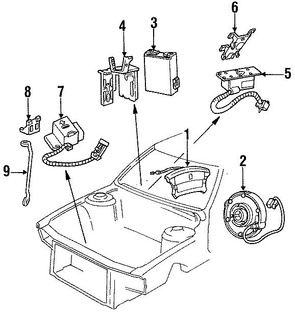 2RESTRAINT SYSTEMS. AIR BAG COMPONENTS.https://images.simplepart.com/images/parts/motor/fullsize/DA90186.png