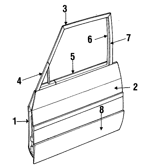 2FRONT DOOR. DOOR & COMPONENTS. EXTERIOR TRIM.https://images.simplepart.com/images/parts/motor/fullsize/DA91250.png