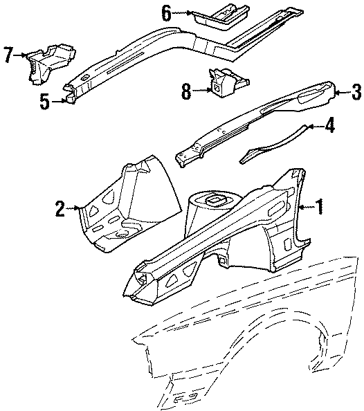 6FENDER. STRUCTURAL COMPONENTS & RAILS.https://images.simplepart.com/images/parts/motor/fullsize/DB86065.png