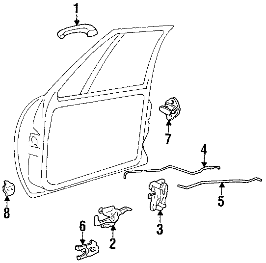 8FRONT DOOR. LOCK & HARDWARE.https://images.simplepart.com/images/parts/motor/fullsize/DB92301.png