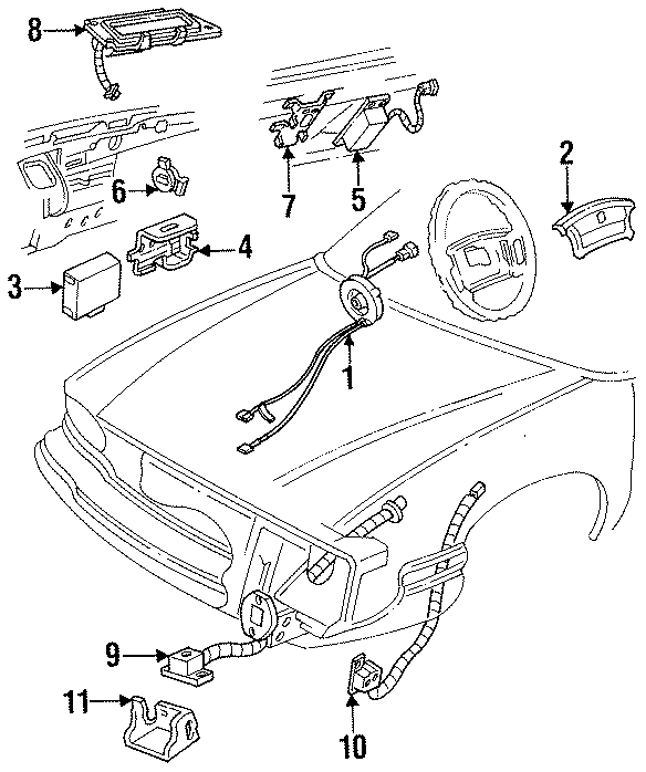 1RESTRAINT SYSTEMS. AIR BAG COMPONENTS.https://images.simplepart.com/images/parts/motor/fullsize/DB92320.png