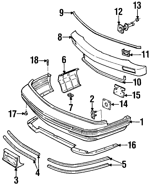 18FRONT BUMPER. BUMPER & COMPONENTS.https://images.simplepart.com/images/parts/motor/fullsize/DB92800.png