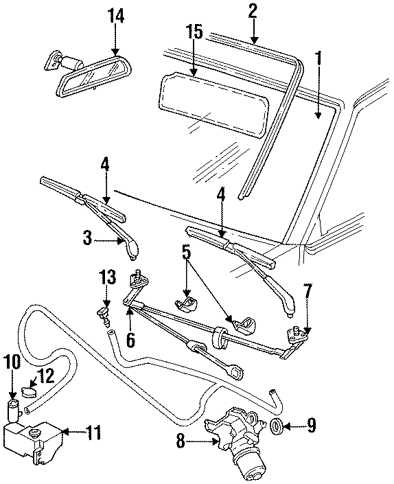 8WINDSHIELD. GLASS. MIRRORS & VISORS. WIPER & WASHER COMPONENTS.https://images.simplepart.com/images/parts/motor/fullsize/DC1102.png