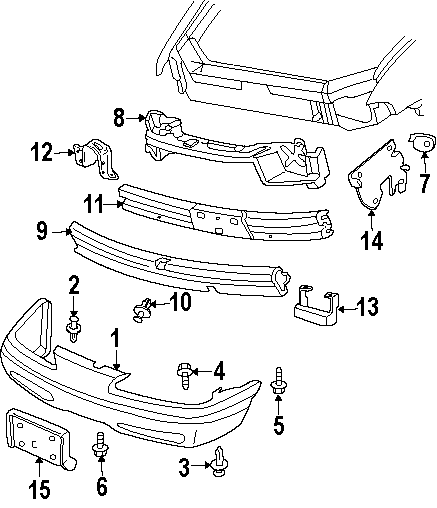 12FRONT BUMPER. BUMPER & COMPONENTS.https://images.simplepart.com/images/parts/motor/fullsize/DC98005.png