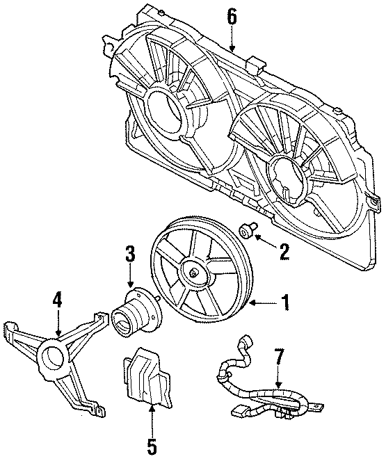 COOLING FAN. Diagram