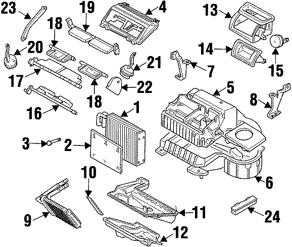 6AIR CONDITIONER & HEATER. EVAPORATOR & HEATER COMPONENTS.https://images.simplepart.com/images/parts/motor/fullsize/DC98955.png