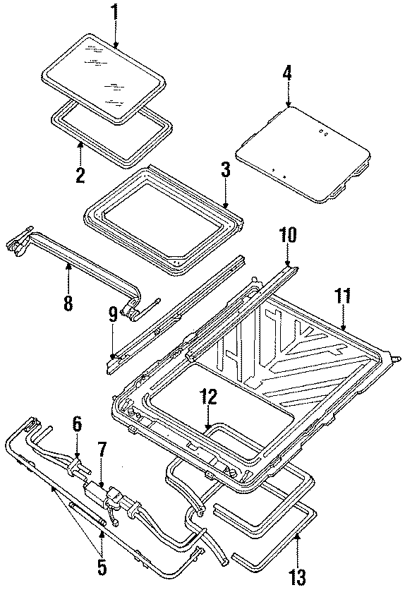 9ROOF & BACK GLASS. SUNROOF.https://images.simplepart.com/images/parts/motor/fullsize/DD86112.png