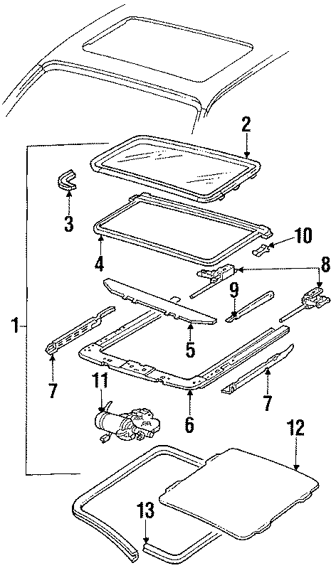 4ROOF & BACK GLASS. SUNROOF.https://images.simplepart.com/images/parts/motor/fullsize/DD86114.png