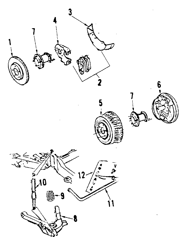 Diagram REAR SUSPENSION. for your 2002 GMC Sierra 2500 HD 6.0L Vortec V8 BI-FUEL A/T RWD Base Standard Cab Pickup Fleetside 