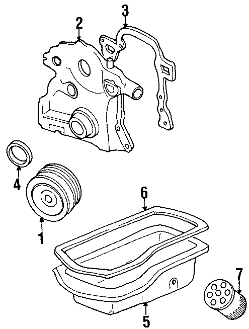 ENGINE / TRANSAXLE. ENGINE PARTS.