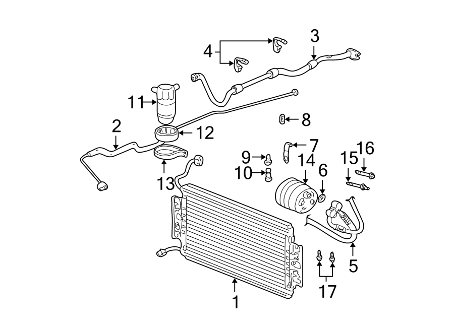 6AIR CONDITIONER & HEATER. COMPRESSOR & LINES. CONDENSER.https://images.simplepart.com/images/parts/motor/fullsize/DG99100.png