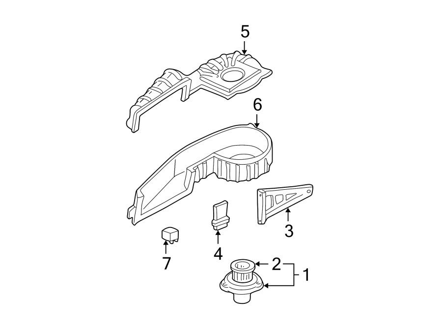 Diagram AIR CONDITIONER & HEATER. BLOWER MOTOR & FAN. for your 2005 Chevrolet SSR    