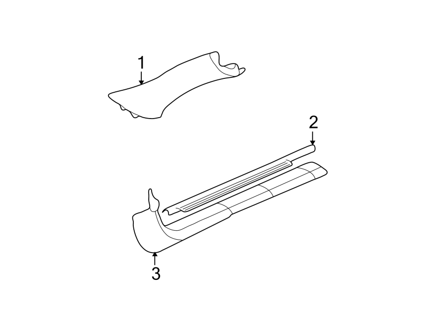 1PILLARS. ROCKER & FLOOR. INTERIOR TRIM.https://images.simplepart.com/images/parts/motor/fullsize/DG99455.png