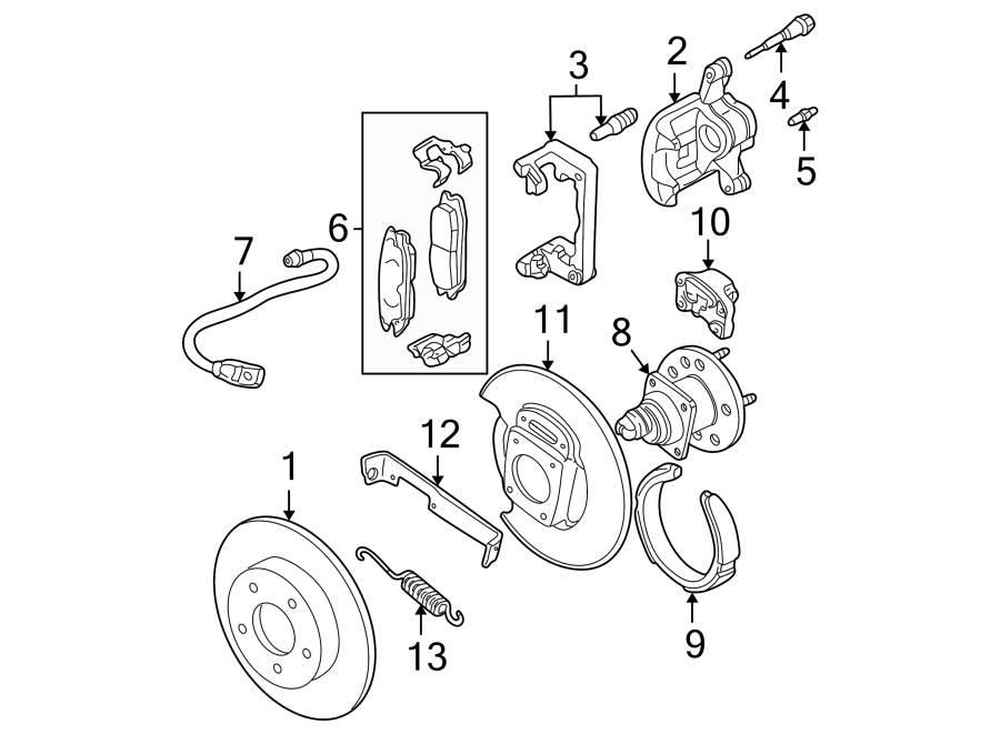 1REAR SUSPENSION. BRAKE COMPONENTS.https://images.simplepart.com/images/parts/motor/fullsize/DG99597.png