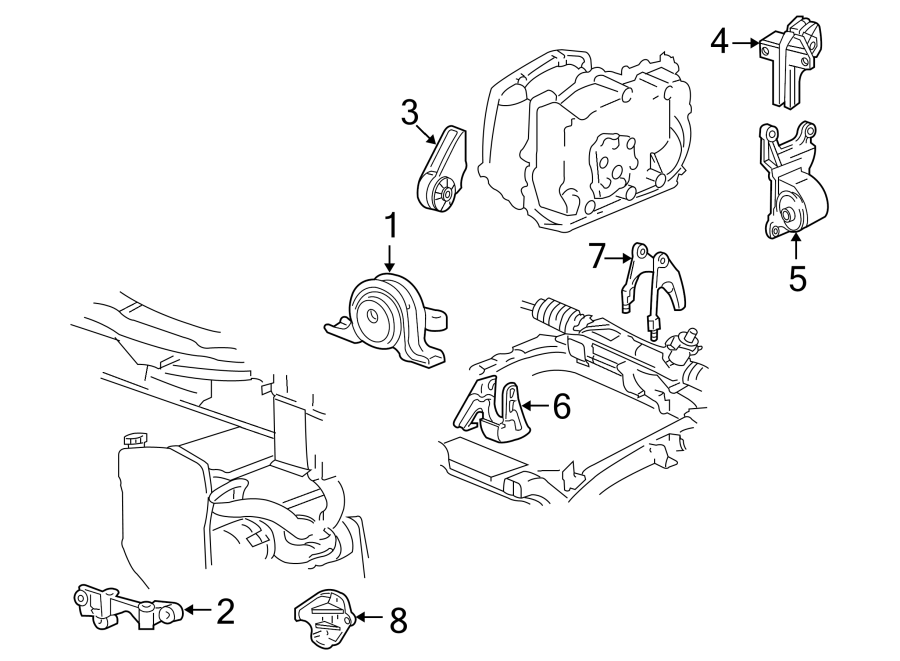 4ENGINE / TRANSAXLE. ENGINE & TRANS MOUNTING.https://images.simplepart.com/images/parts/motor/fullsize/DG99710.png