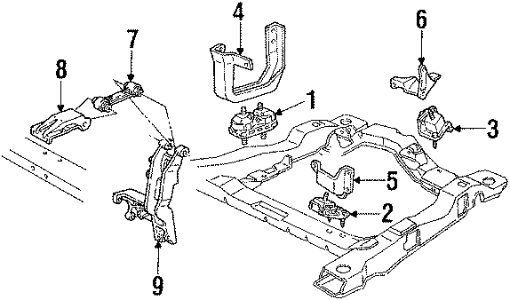 9ENGINE / TRANSAXLE. ENGINE MOUNTING.https://images.simplepart.com/images/parts/motor/fullsize/DH90130.png