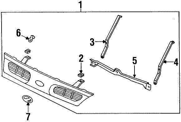 7HOOD & GRILLE. GRILLE & COMPONENTS.https://images.simplepart.com/images/parts/motor/fullsize/DH97080.png