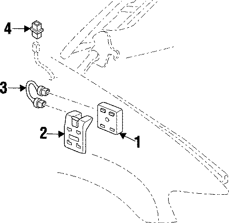 DAYTIME RUNNING LAMP COMPONENTS. Diagram