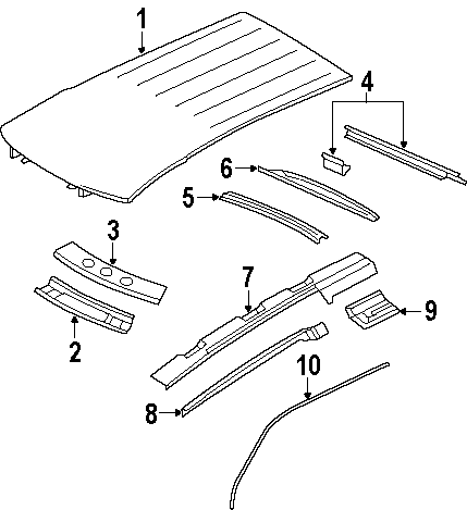 4ROOF & COMPONENTS.https://images.simplepart.com/images/parts/motor/fullsize/DH97285.png