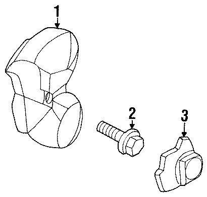 Diagram HORN. for your 1984 Buick Century   