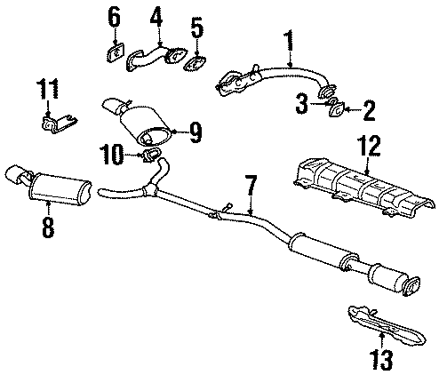 13EXHAUST SYSTEM. EXHAUST COMPONENTS.https://images.simplepart.com/images/parts/motor/fullsize/DM01205.png