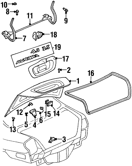 10TRUNK LID. EXTERIOR TRIM. LID & COMPONENTS.https://images.simplepart.com/images/parts/motor/fullsize/DM01540.png