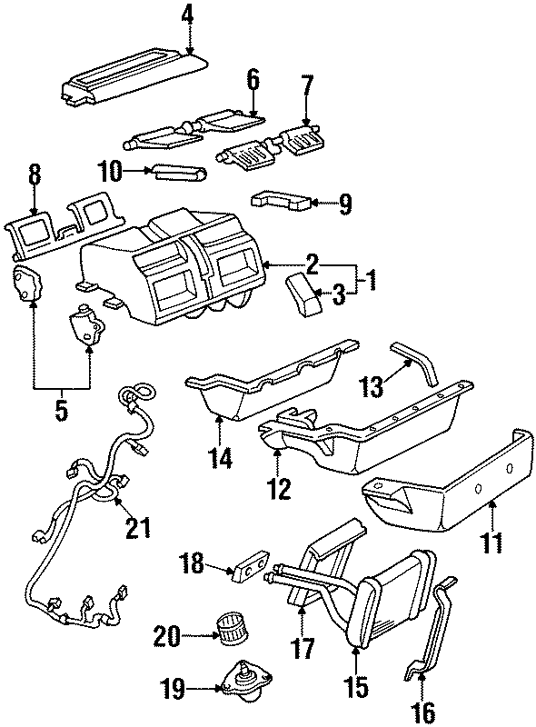 14AIR CONDITIONER & HEATER. HEATER COMPONENTS.https://images.simplepart.com/images/parts/motor/fullsize/DM95180.png