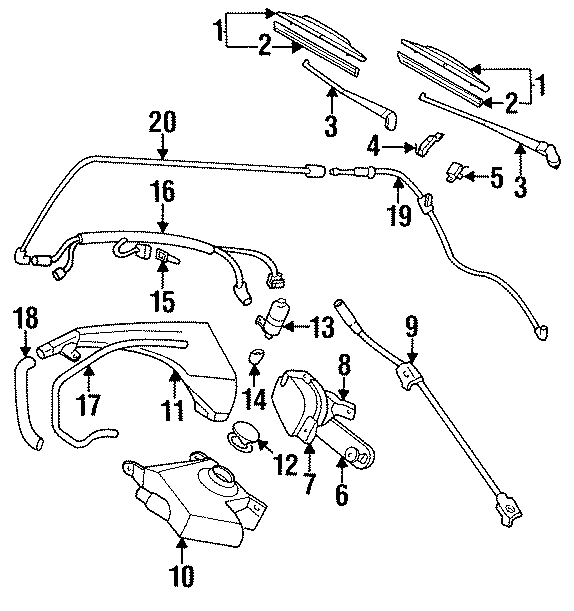 15WINDSHIELD. WIPER & WASHER COMPONENTS.https://images.simplepart.com/images/parts/motor/fullsize/DM95450.png