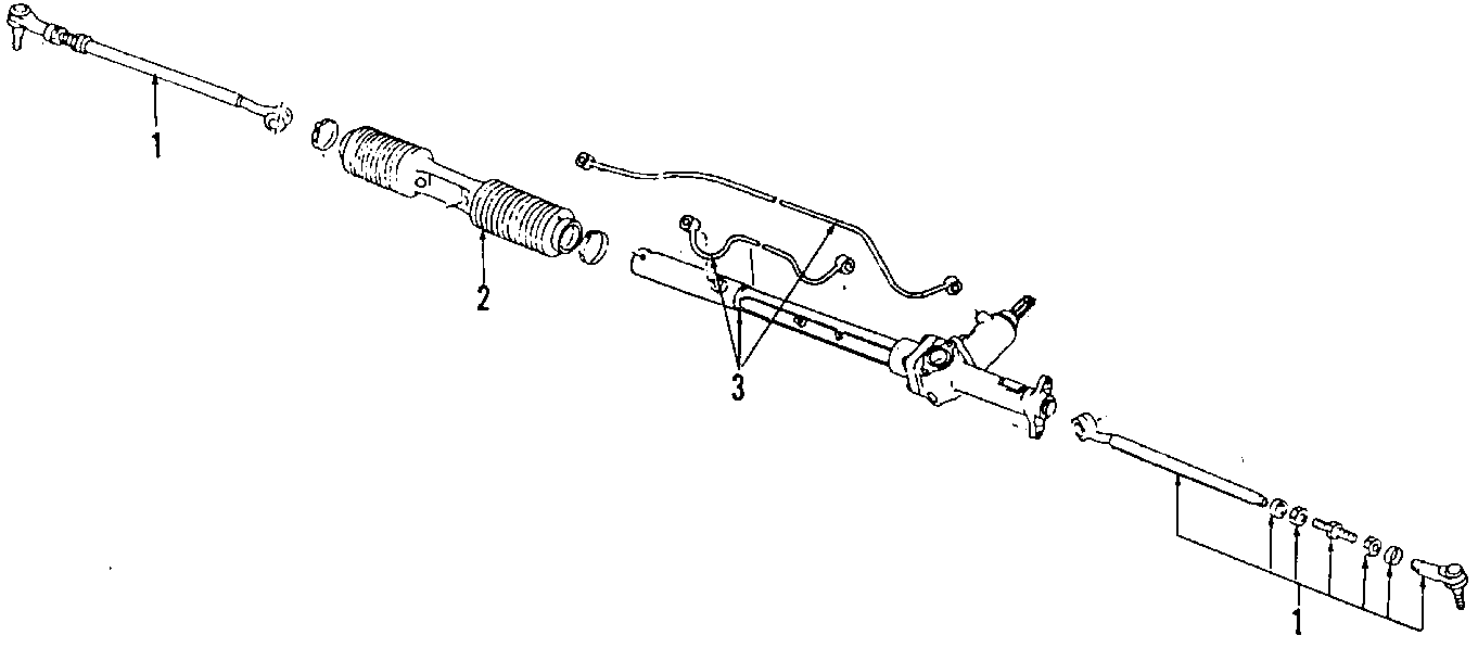 P/S PUMP & HOSES. STEERING GEAR & LINKAGE.