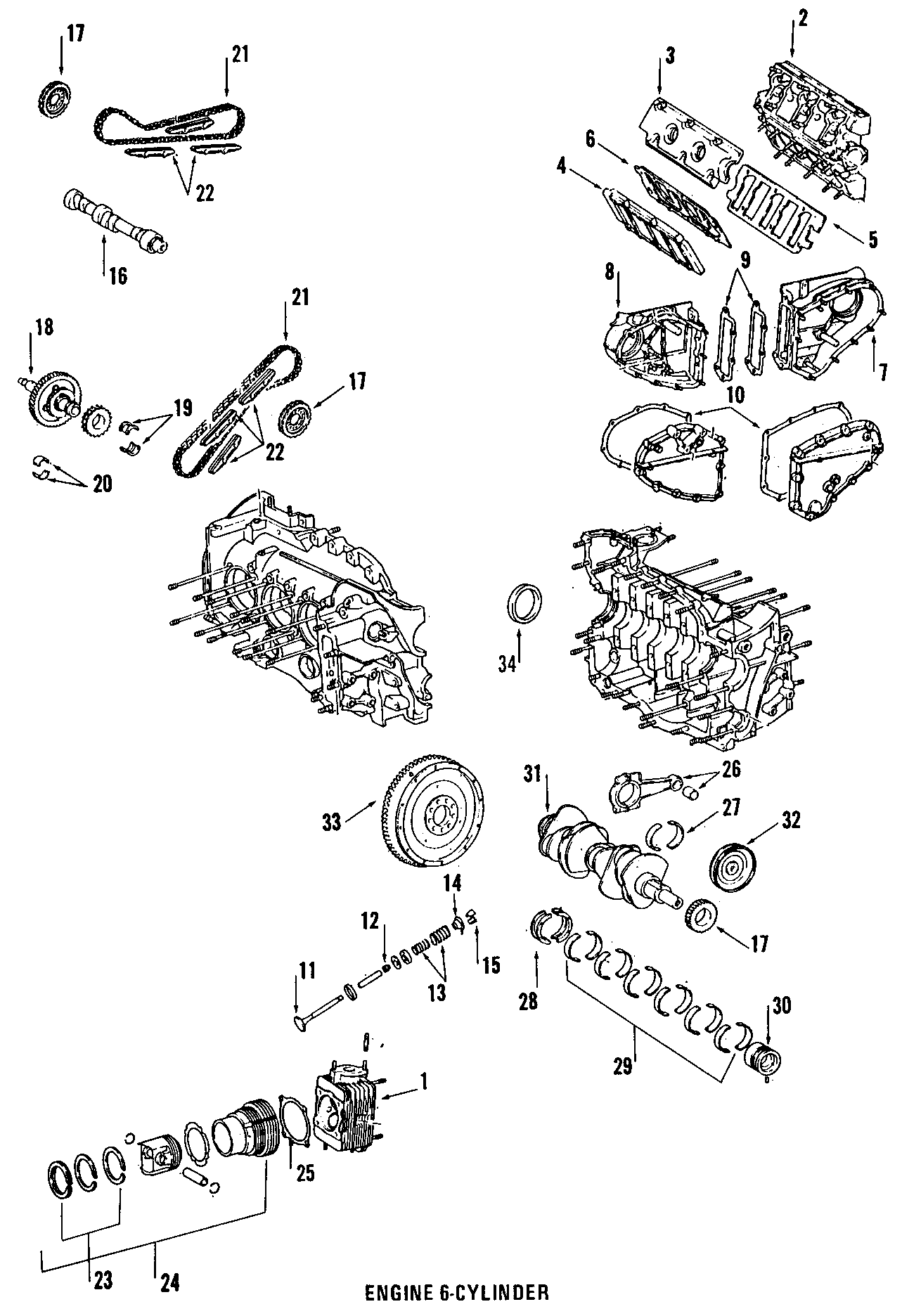 16CAMSHAFT & TIMING. CRANKSHAFT & BEARINGS. CYLINDER HEAD & VALVES. LUBRICATION. MOUNTS. PISTONS. RINGS & BEARINGS.https://images.simplepart.com/images/parts/motor/fullsize/E400070.png