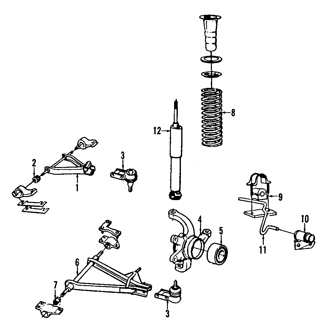 5FRONT SUSPENSION. LOWER CONTROL ARM. STABILIZER BAR. SUSPENSION COMPONENTS. UPPER CONTROL ARM.https://images.simplepart.com/images/parts/motor/fullsize/E460070.png