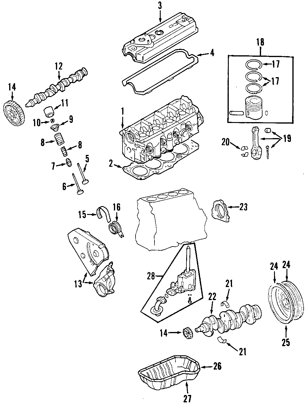 11CAMSHAFT & TIMING. CRANKSHAFT & BEARINGS. CYLINDER HEAD & VALVES. LUBRICATION. MOUNTS. PISTONS. RINGS & BEARINGS.https://images.simplepart.com/images/parts/motor/fullsize/E500035.png