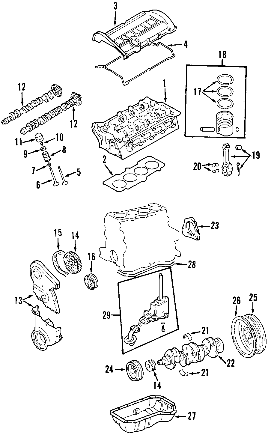 11CAMSHAFT & TIMING. CRANKSHAFT & BEARINGS. CYLINDER HEAD & VALVES. LUBRICATION. MOUNTS. PISTONS. RINGS & BEARINGS.https://images.simplepart.com/images/parts/motor/fullsize/E500040.png