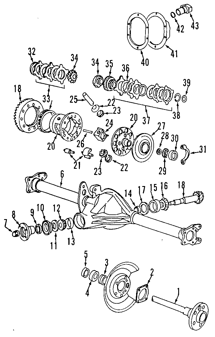 4REAR AXLE. DIFFERENTIAL. PROPELLER SHAFT.https://images.simplepart.com/images/parts/motor/fullsize/E530134.png