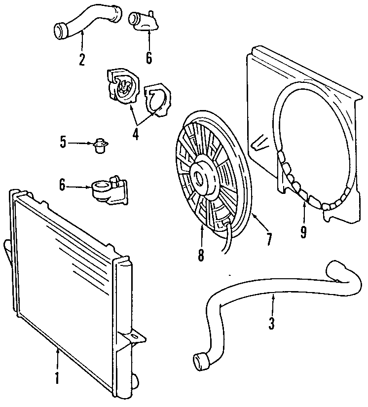 7COOLING SYSTEM. COOLING FAN. RADIATOR. WATER PUMP.https://images.simplepart.com/images/parts/motor/fullsize/E535030.png