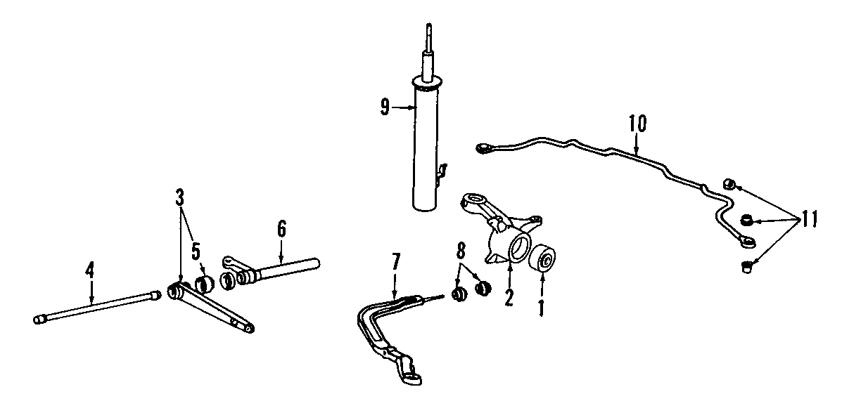 1FRONT SUSPENSION. LOWER CONTROL ARM. STABILIZER BAR. SUSPENSION COMPONENTS.https://images.simplepart.com/images/parts/motor/fullsize/E610100.png