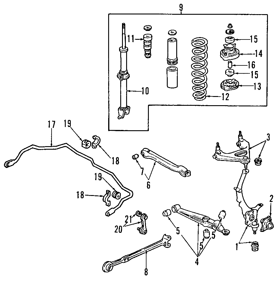 18REAR SUSPENSION. LOWER CONTROL ARM. STABILIZER BAR. SUSPENSION COMPONENTS. UPPER CONTROL ARM.https://images.simplepart.com/images/parts/motor/fullsize/E640395.png