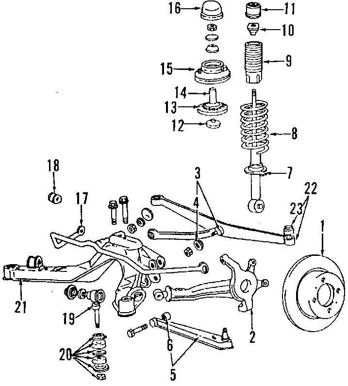 11REAR SUSPENSION. LOWER CONTROL ARM. STABILIZER BAR. SUSPENSION COMPONENTS. UPPER CONTROL ARM.https://images.simplepart.com/images/parts/motor/fullsize/E701211.png