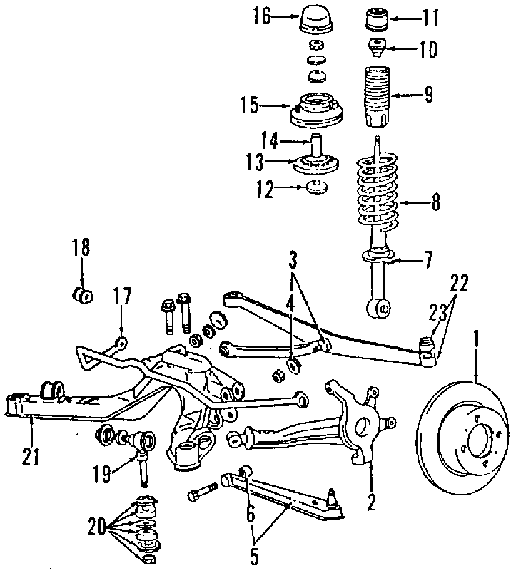 11REAR SUSPENSION. LOWER CONTROL ARM. STABILIZER BAR. SUSPENSION COMPONENTS. UPPER CONTROL ARM.https://images.simplepart.com/images/parts/motor/fullsize/E703145.png