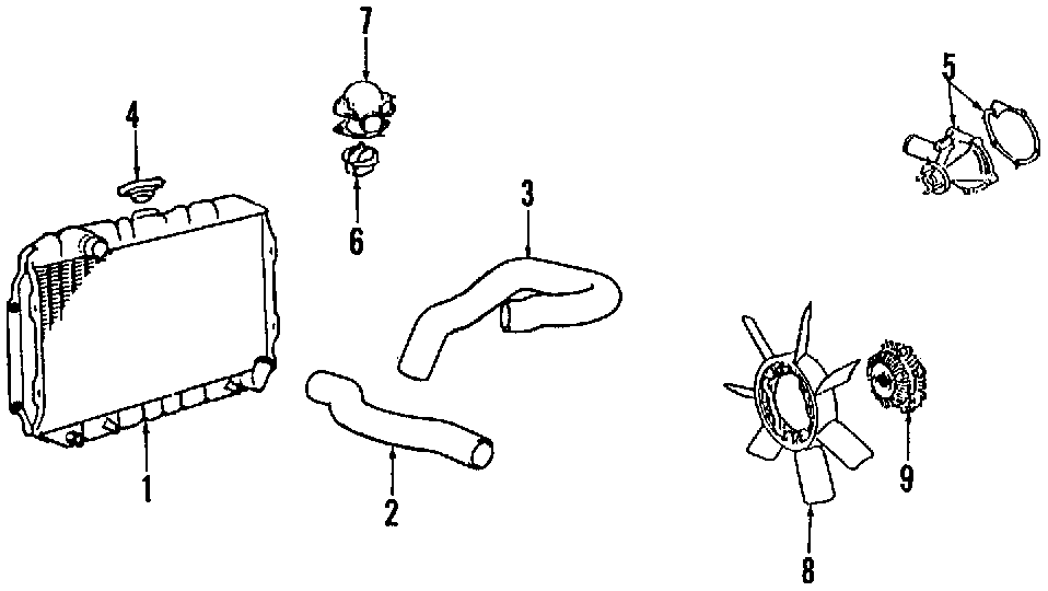 5COOLING SYSTEM. COOLING FAN. RADIATOR. WATER PUMP.https://images.simplepart.com/images/parts/motor/fullsize/E709025.png