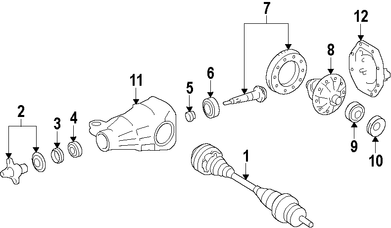 2REAR AXLE. DIFFERENTIAL. DRIVE AXLES. PROPELLER SHAFT.https://images.simplepart.com/images/parts/motor/fullsize/F049100.png