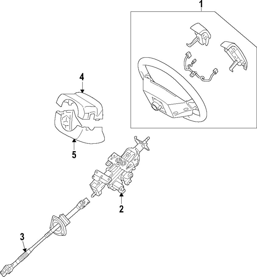 Hyundai Genesis Steering Wheel - 56100B1050RNB | Hyundai Parts Pro