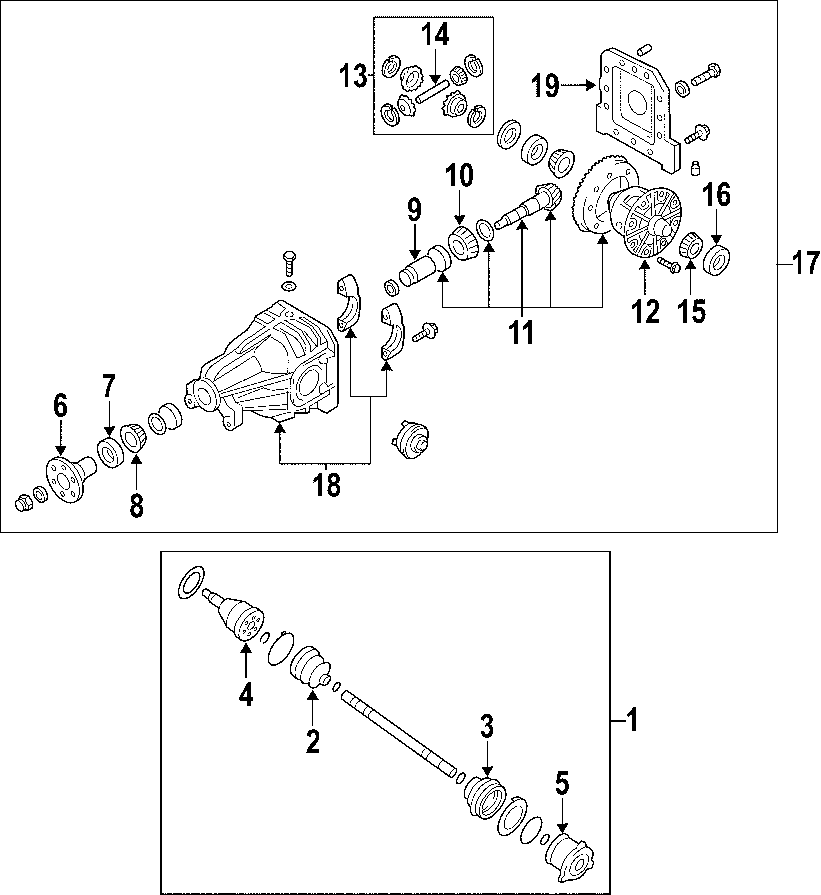 8REAR AXLE. AXLE SHAFTS & JOINTS. DIFFERENTIAL. DRIVE AXLES. PROPELLER SHAFT.https://images.simplepart.com/images/parts/motor/fullsize/F051140.png