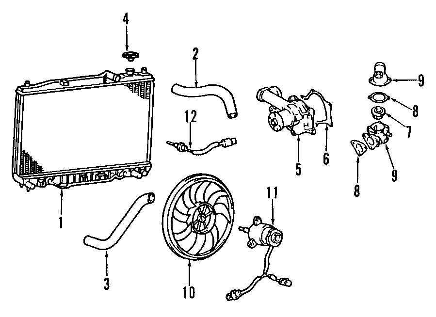 8COOLING SYSTEM. COOLING FAN. RADIATOR. WATER PUMP.https://images.simplepart.com/images/parts/motor/fullsize/F057030.png