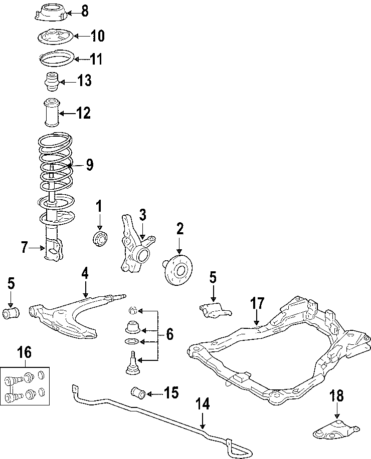 3FRONT SUSPENSION. LOWER CONTROL ARM. STABILIZER BAR. SUSPENSION COMPONENTS.https://images.simplepart.com/images/parts/motor/fullsize/F060060.png