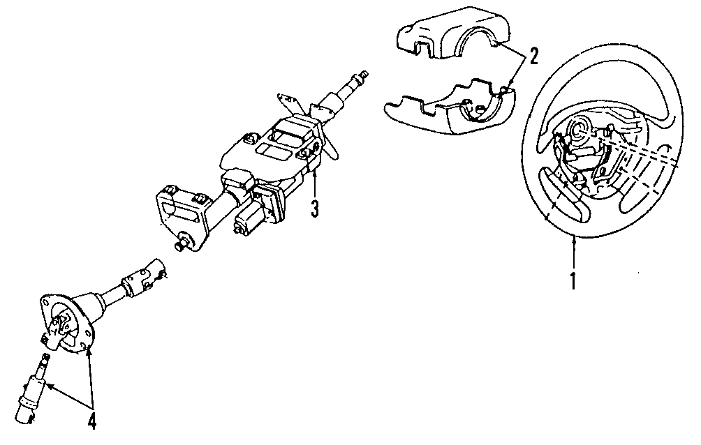 Diagram STEERING COLUMN. STEERING WHEEL. for your 2012 Hyundai Elantra   