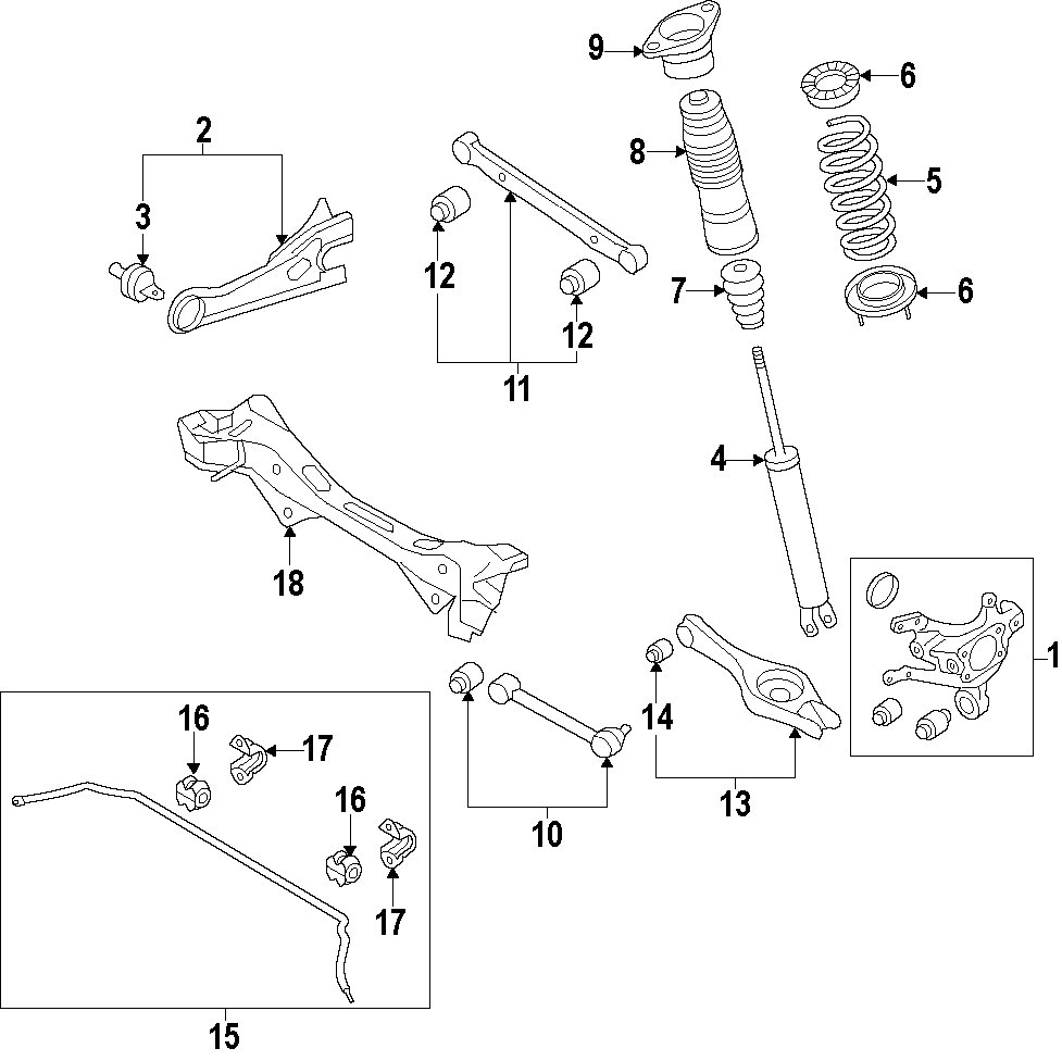 16REAR SUSPENSION. LOWER CONTROL ARM. STABILIZER BAR. SUSPENSION COMPONENTS. UPPER CONTROL ARM.https://images.simplepart.com/images/parts/motor/fullsize/F06D090.png