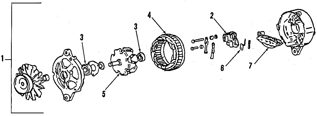 ALTERNATOR. Diagram