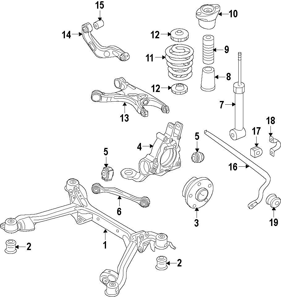 9REAR SUSPENSION. LOWER CONTROL ARM. STABILIZER BAR. SUSPENSION COMPONENTS. UPPER CONTROL ARM.https://images.simplepart.com/images/parts/motor/fullsize/F201100.png